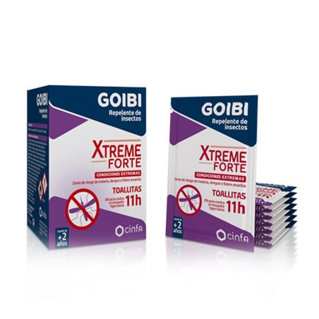 Goibi Xtreme Antimosquitos Toallitas Repelentes 16 Uds