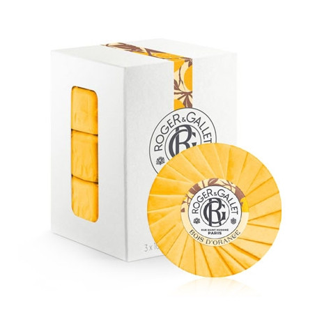 Roger Gallet Bois D Orange Jabon Tonificante 3x100 Gr