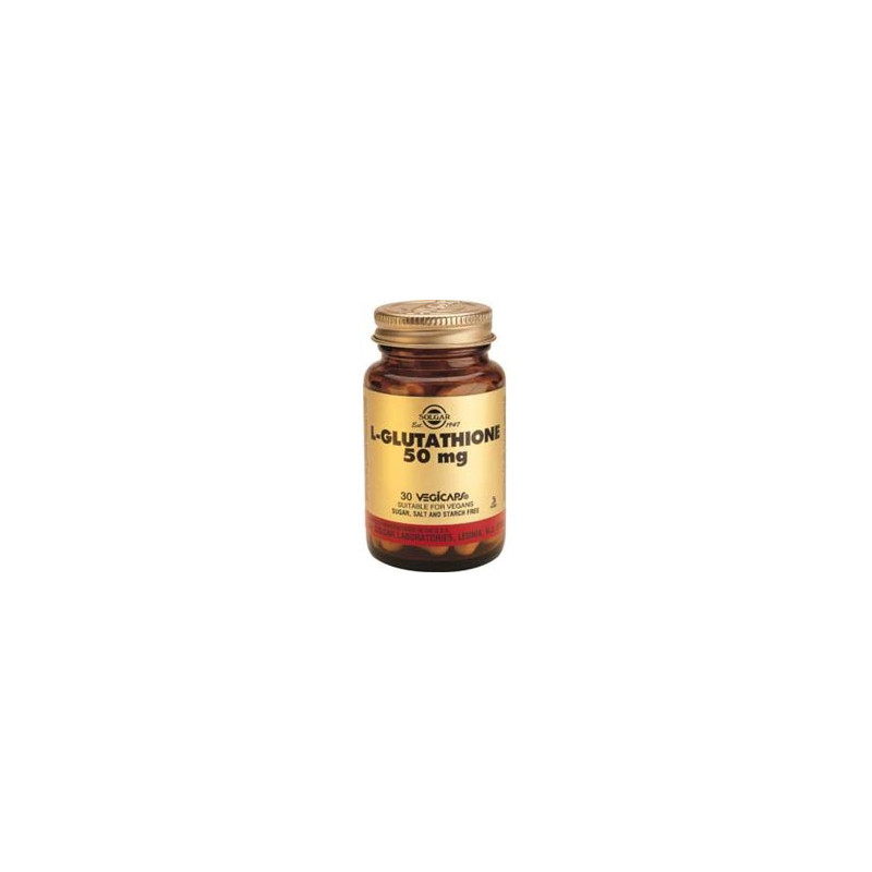 Solgar L-Glutamina 500 mg 50 Capsulas Vegetales