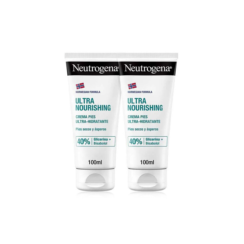 Neutrogena Pies Crema Ultra-Hidratante Duplo 2x100ml