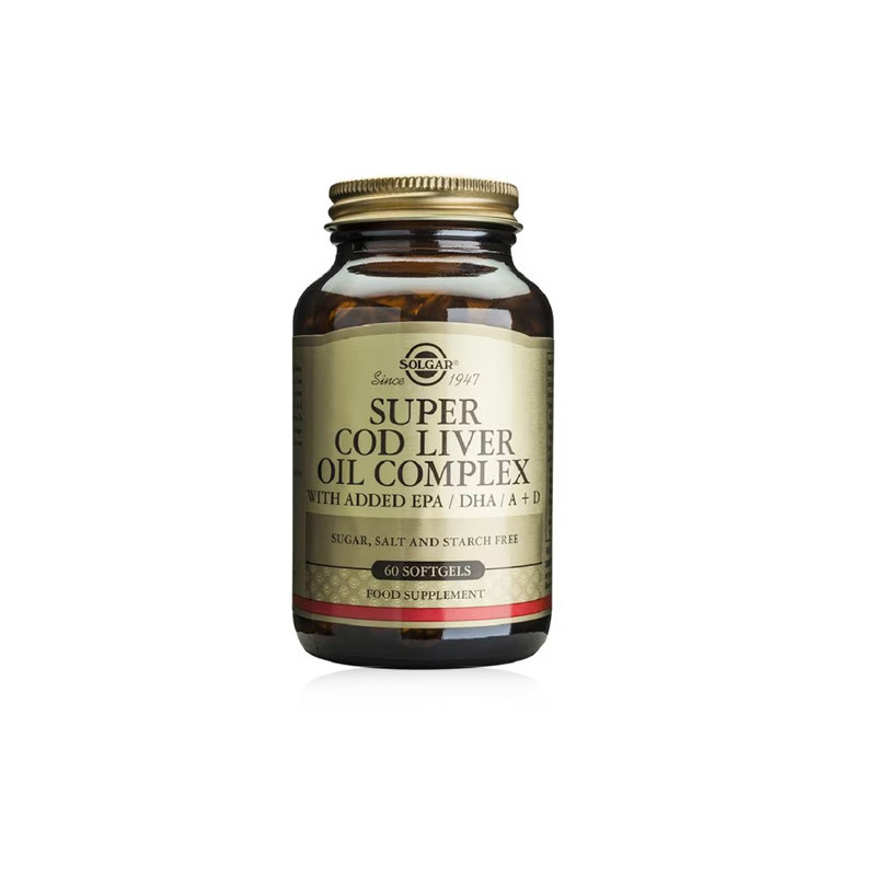 Solgar Super Cod Liver Oil Complex 60 Capsulas Blandas
