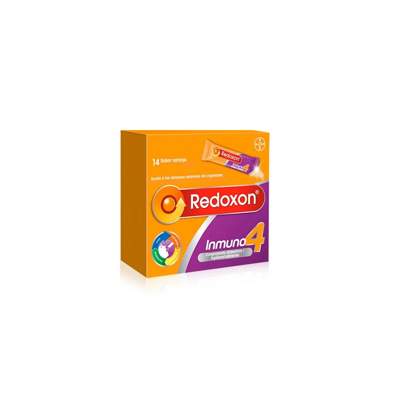 Redoxon Inmuno 4 sabor naranja 14 sobres