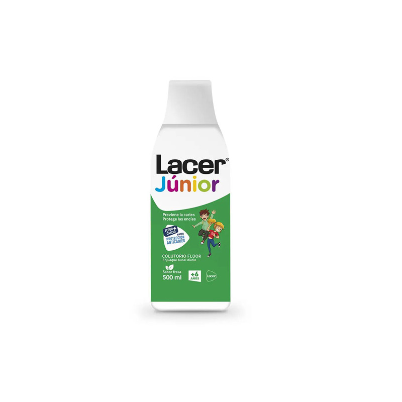 Lacer Junior Colutorio Fluor Diario Sabor Menta 500ml