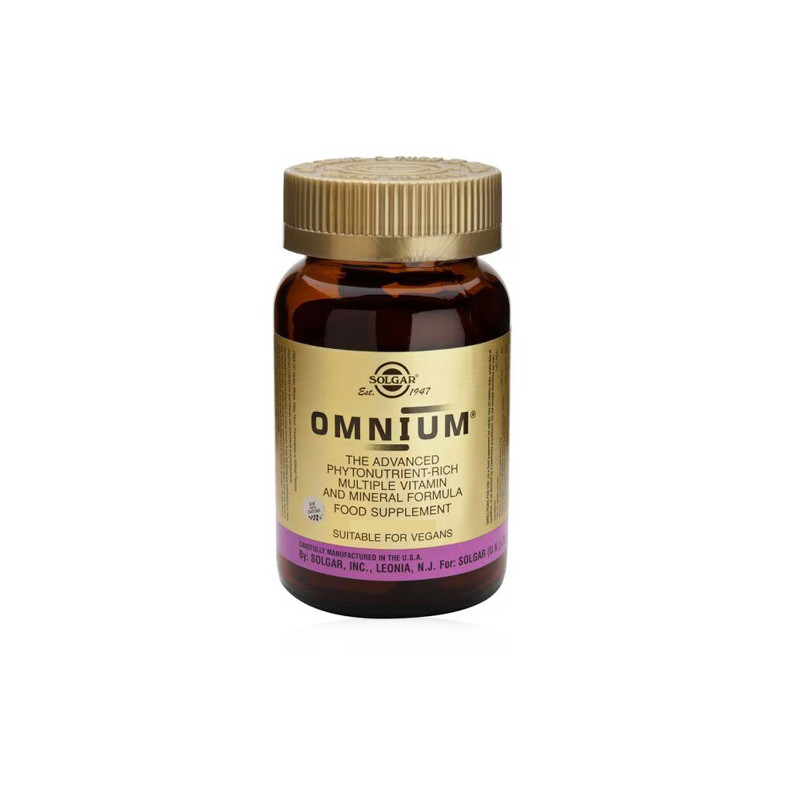 Solgar Omnium 180 Comprimidos