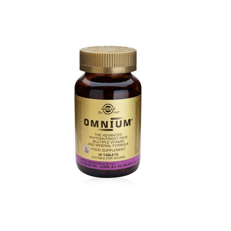 Solgar Omnium 90 Comprimidos