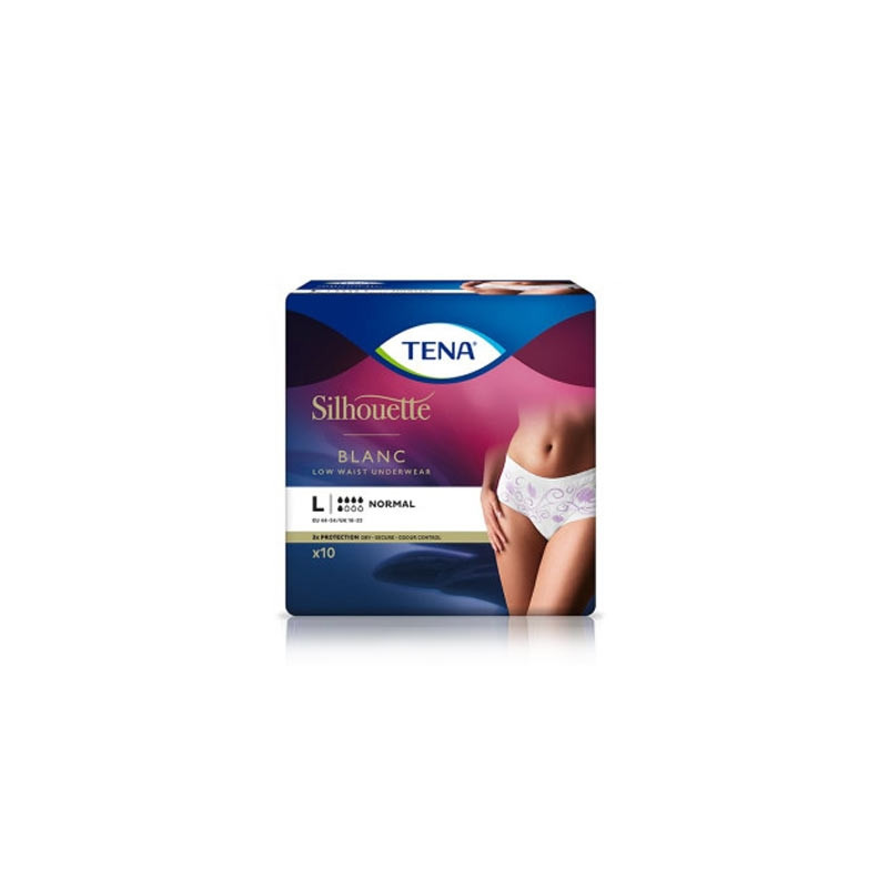 Tena Silhouette Cintura Baja T/M 12uds
