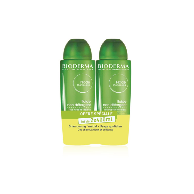 Bioderma Node Champu Uso Frecuente Fluido Duplo 2x400ml