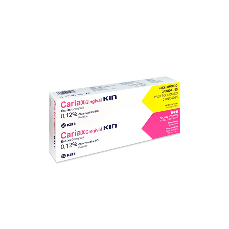 Cariax Gingival Pasta Dentifrica Duplo 2x125ml