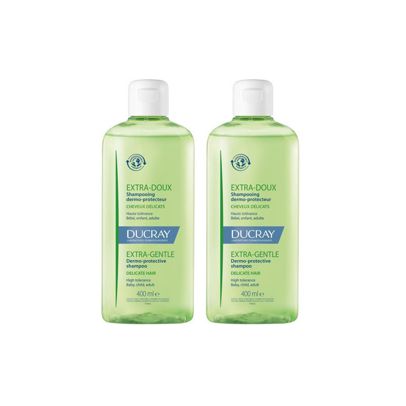 Ducray Champu Uso Frecuente Equilibrante Duplo 2x400ml