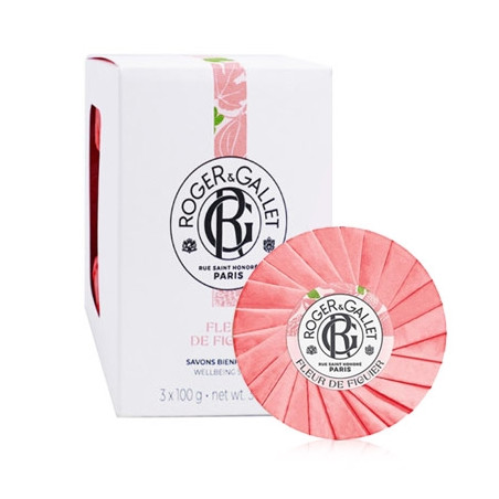 Roger Gallet Fleur de Figuier Jabon Calmante 3x100gr
