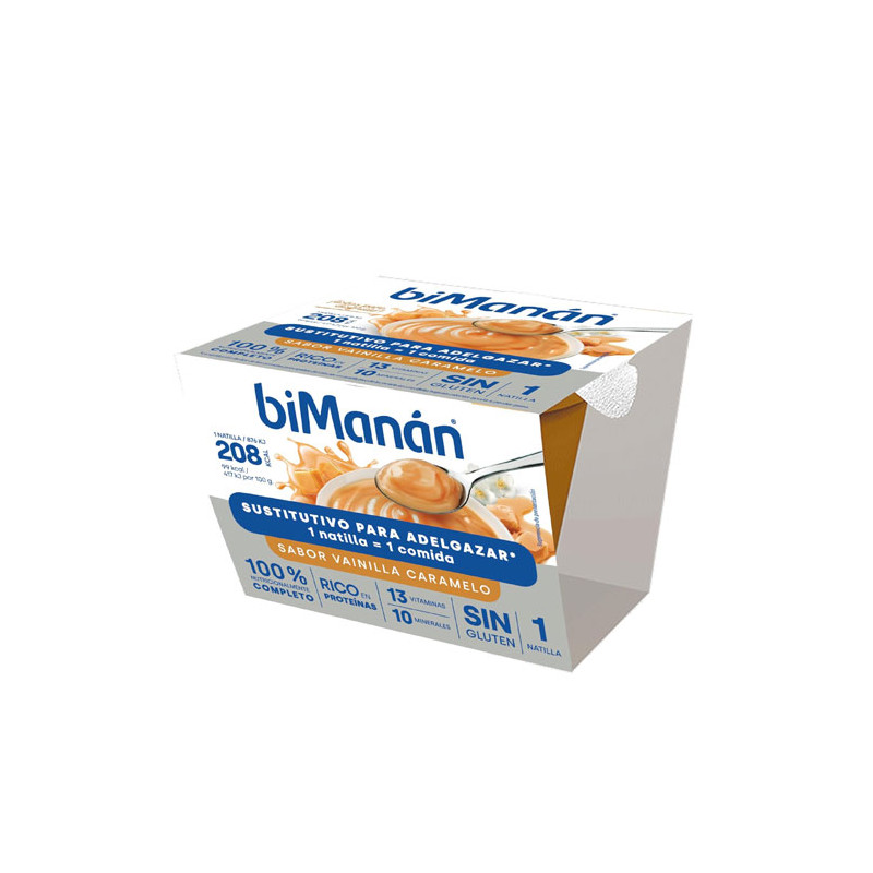 Bimanan Copa Sabor Vainilla Caramelo 210gr