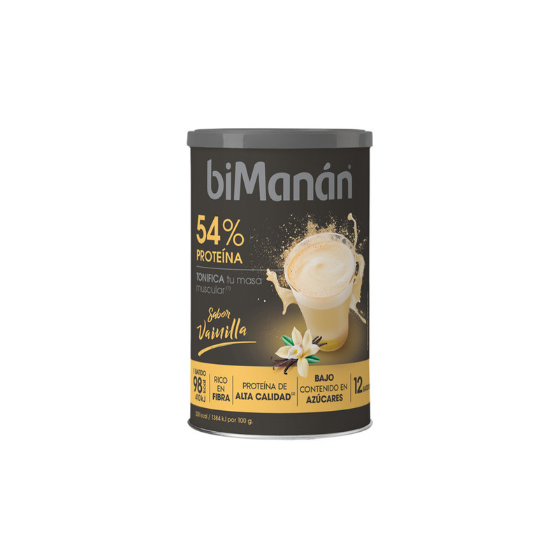 Bimanan 54% Proteina Batido Sabor Vainilla 360gr