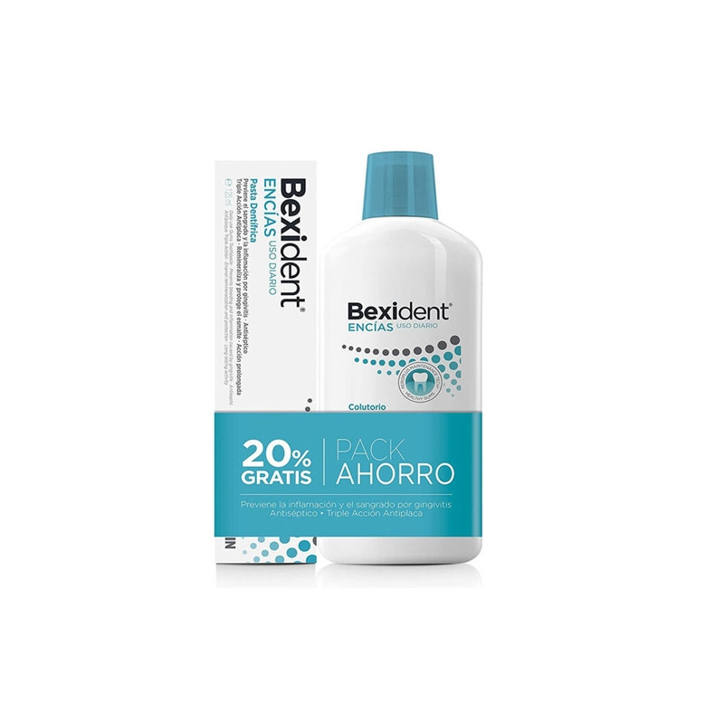 Bexident Encias colutorio 500ml + Pasta Encias 125ml