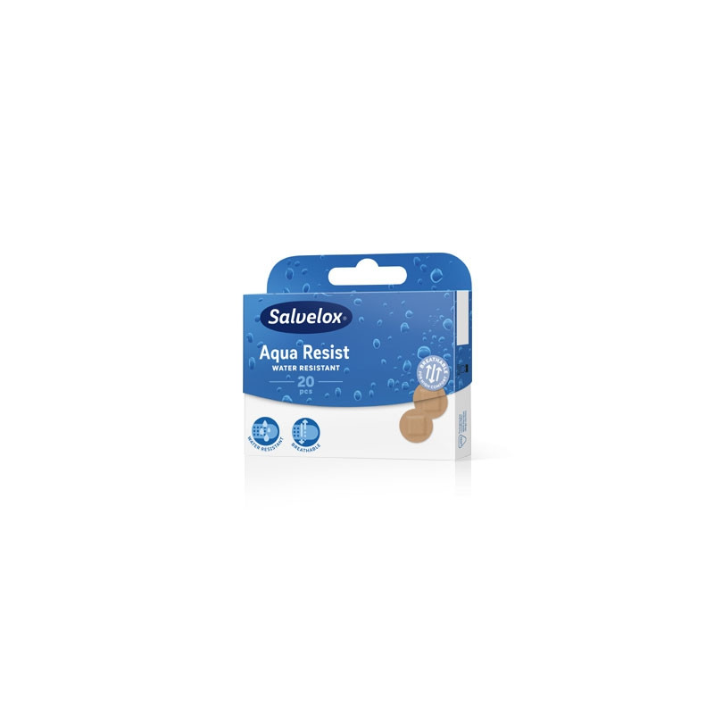 Salvelox Aqua Resist Apositos Redondos 20 Uds
