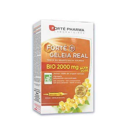 Forte Pharma Jalea Real 2000mg 20 Ampollas de 15ml