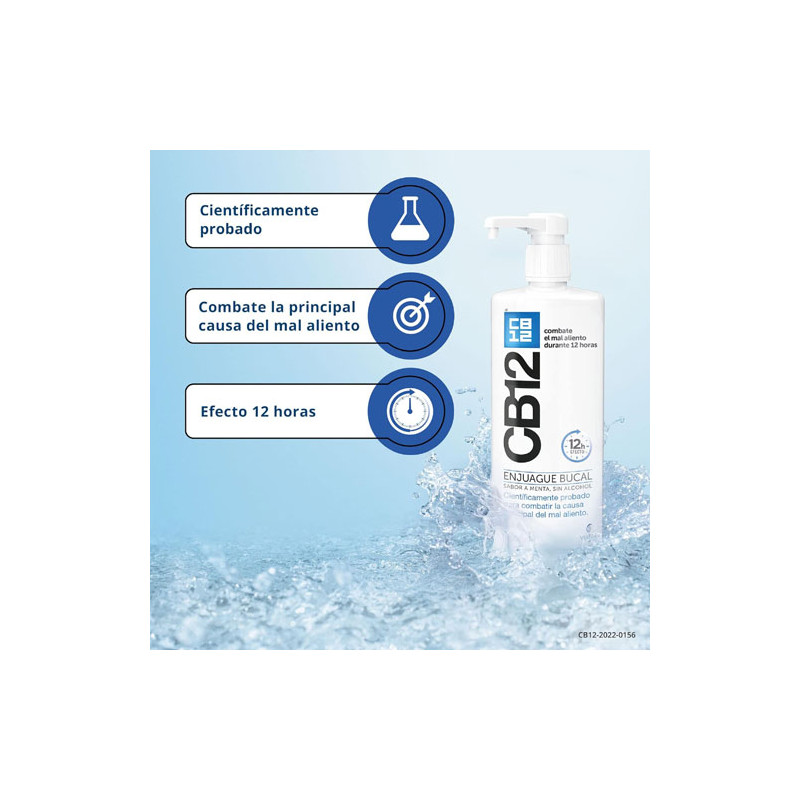 CB12 Enjuage Bucal Anti-Halitosis 1l