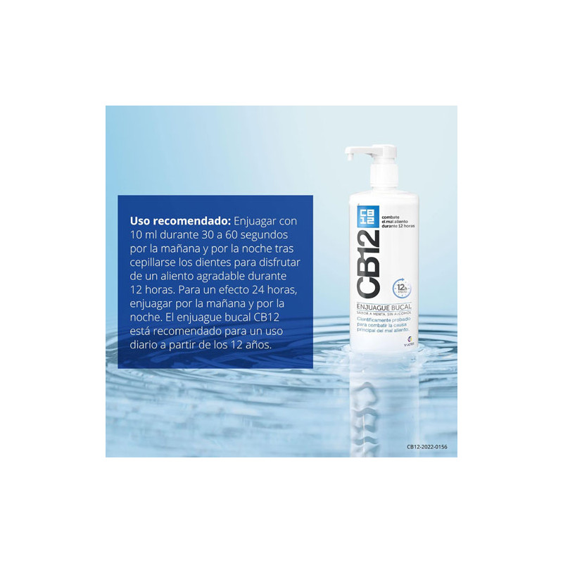 CB12 Enjuage Bucal Anti-Halitosis 1l