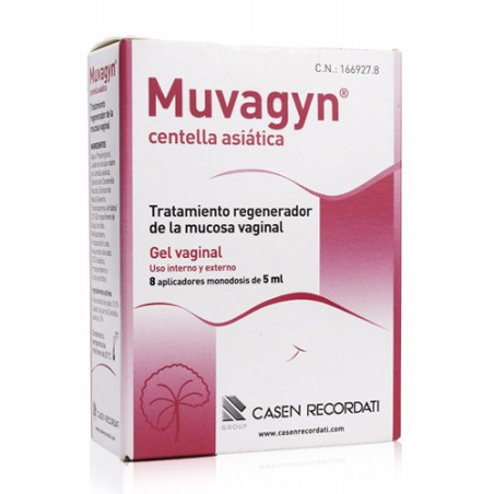 Muvagyn Centella Asiatica Gel Monodosis 5 Ml 8Uds