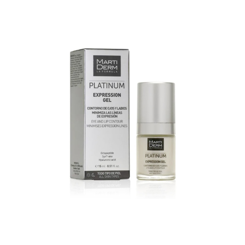 Martiderm Platinum Expression Contorno Ojos y Labios 15ml