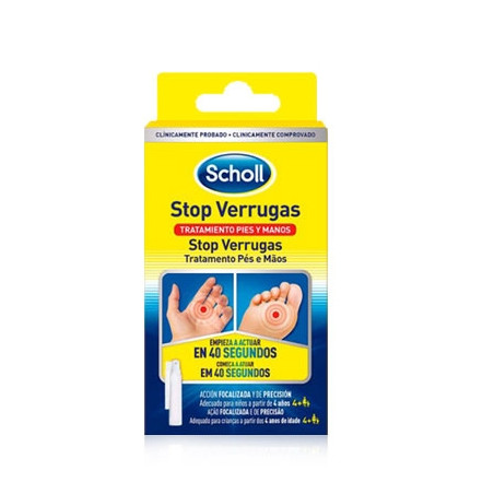 Scholl Stop Verrugas Pies y Manos 12 Aplicaciones