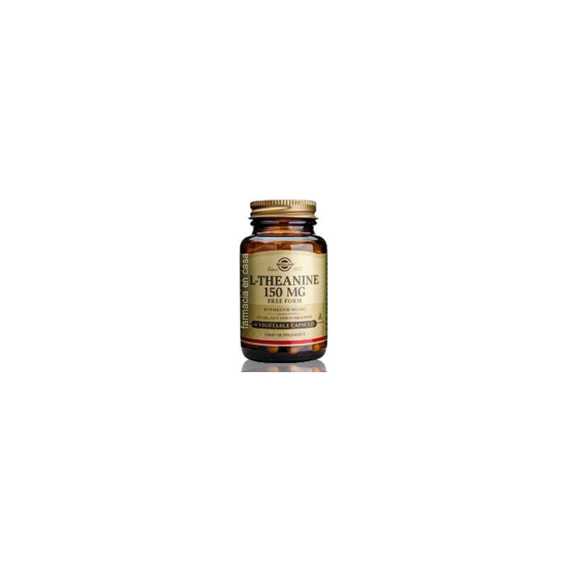 Solgar L-teanina 150 mg 30 cápsulas vegetales