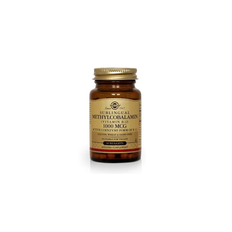 Solgar Vitamina b12 1000mcg (metilcobalamina) 30 comp mastic