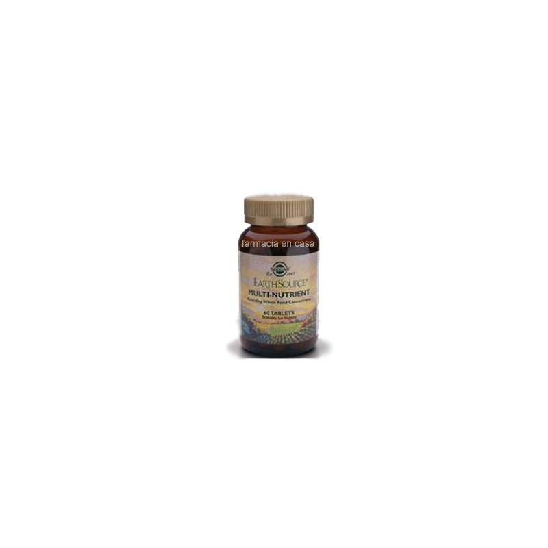 Solgar Earth source 60 comprimidos