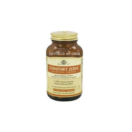 SOLGAR COMFORT ZONE DIGESTIVE COMPLEX 90 CAPSULAS