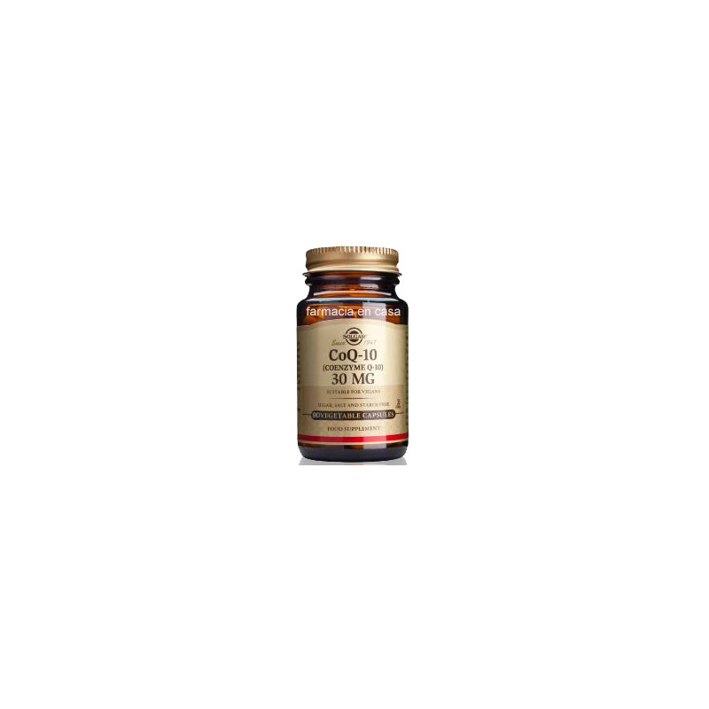 Solgar Coenzima q-10 30mg 90 cápsulas vegetales