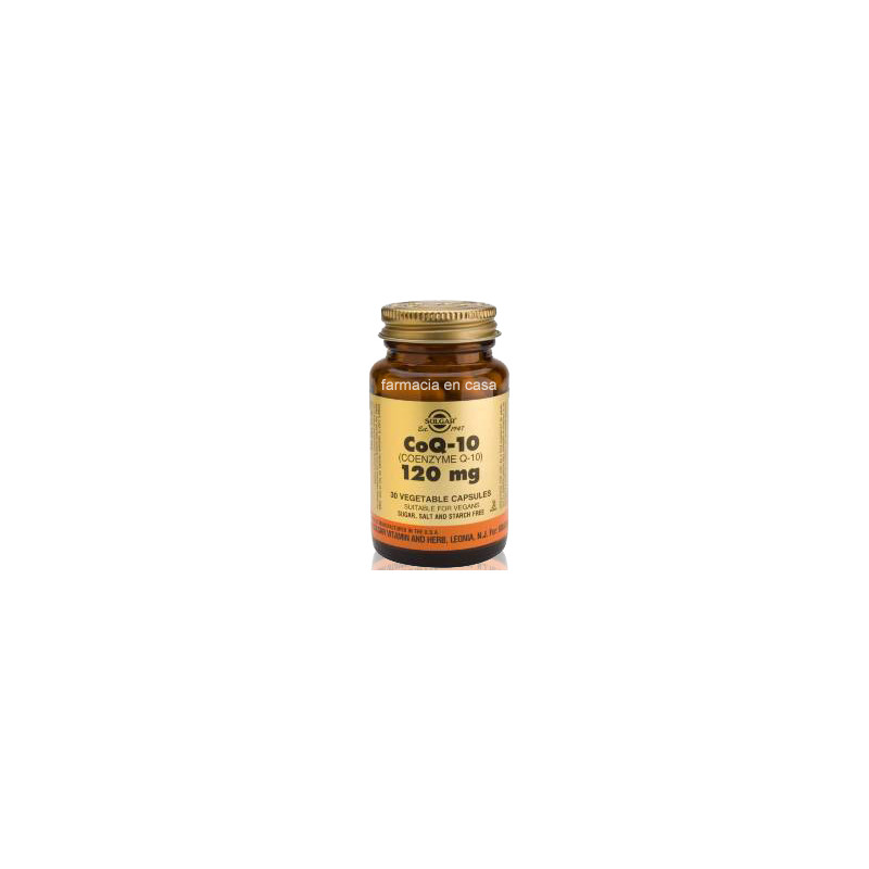 Solgar Coenzima q-10 120mg 30 cápsulas vegetales