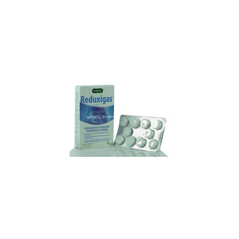 REDUXIGAS HINCHAZON Y FLATULENCIA COMPRIMIDOS MASTIC 20 UDS