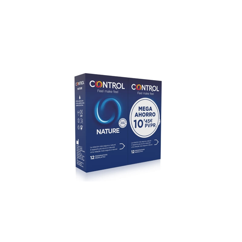 Control Preservativo Nature Duplo 2x12 Uds