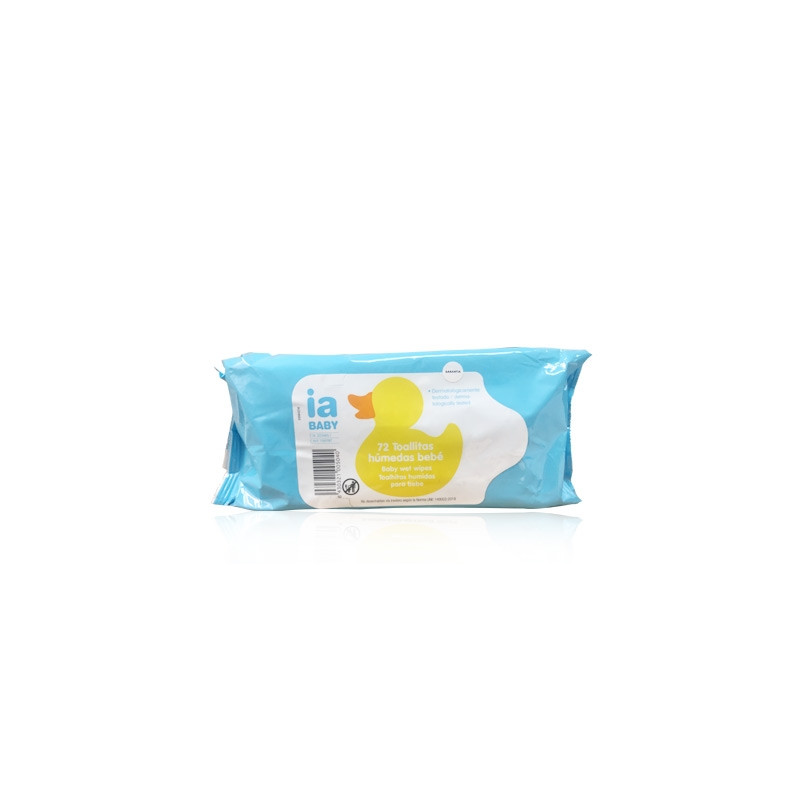Interapothek Baby Toallitas Humedas Bebe Tapa Blanda 72 Uds