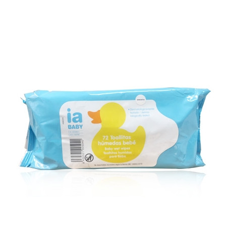 Interapothek Baby Toallitas Humedas Bebe Tapa Blanda 72 Uds