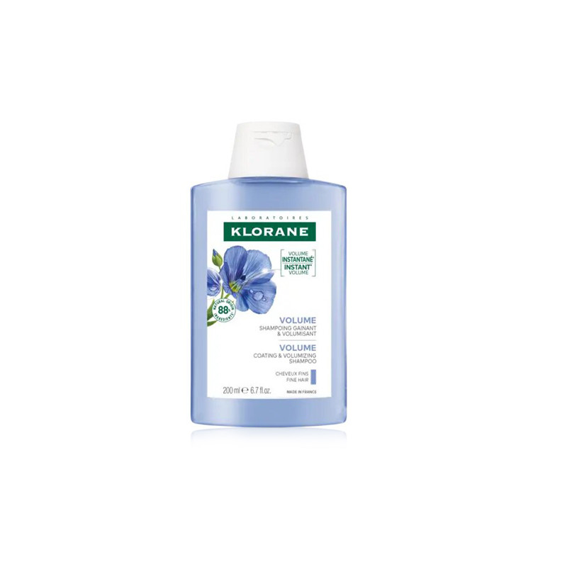 Klorane Champu Volumen y Cuerpo a las Fibras de Lino 200ml