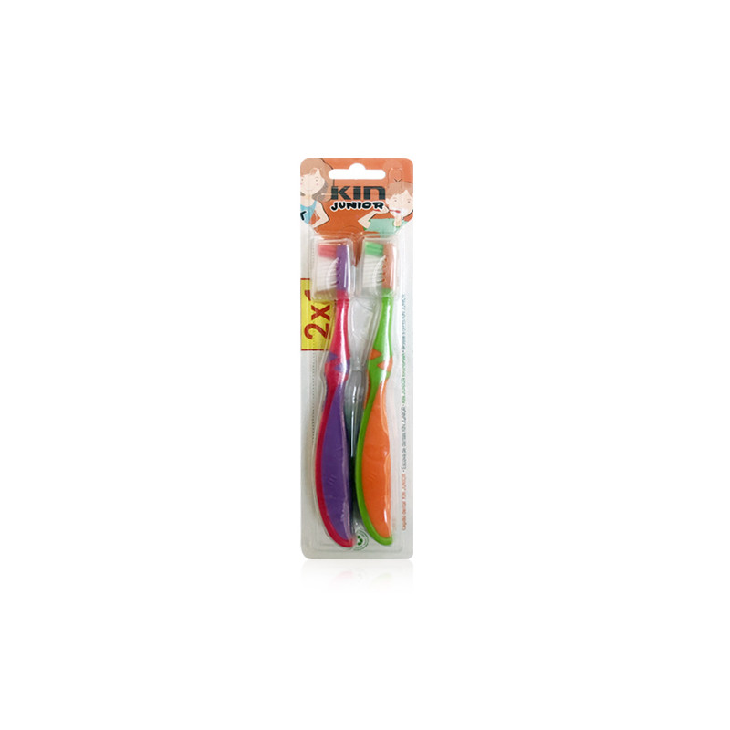 Kin Cepillo Dental Junior 2Uds