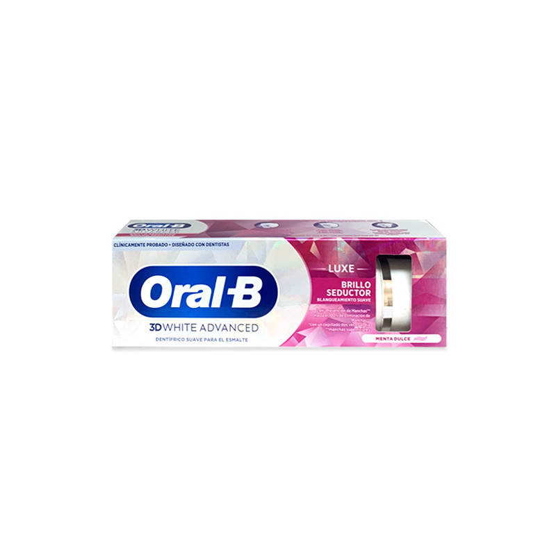 Oral-B Pasta Dental 3D White Luxe Brillo Seductor 75ml