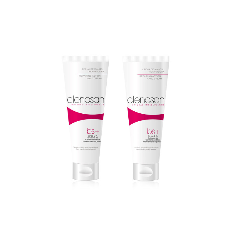 Clenosan Crema Manos Reparadora bs+ Duplo 2x75ml
