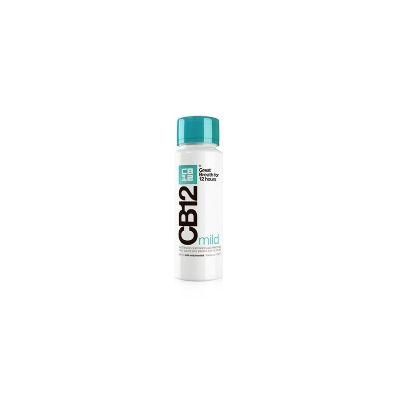CB12 Mild agente activo para un aliento seguro menta suave 250ml