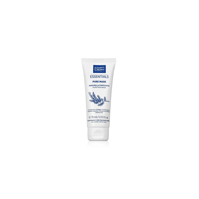 Martiderm Essentials Pure Mask Mascarilla Arcillosa P/Grasa 75ml