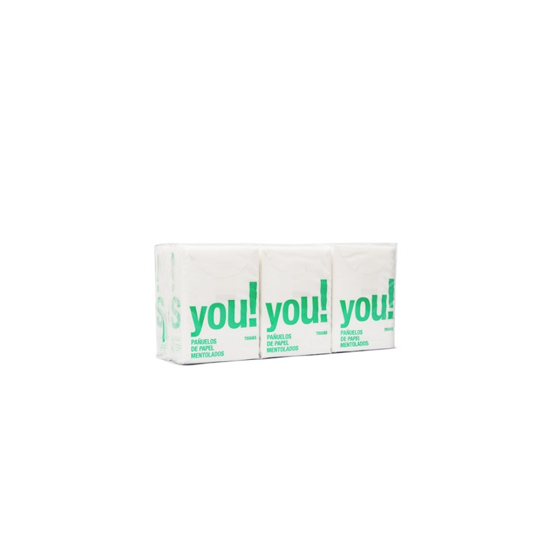 Interapothek Pañuelos de Bolsillo Mentolados 6x9 Uds