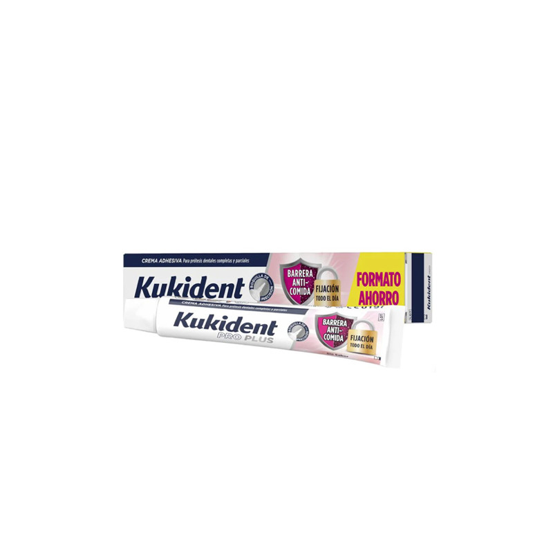 Kukident Pro Plus Crema Adhesiva Firmeza al Masticar 60gr