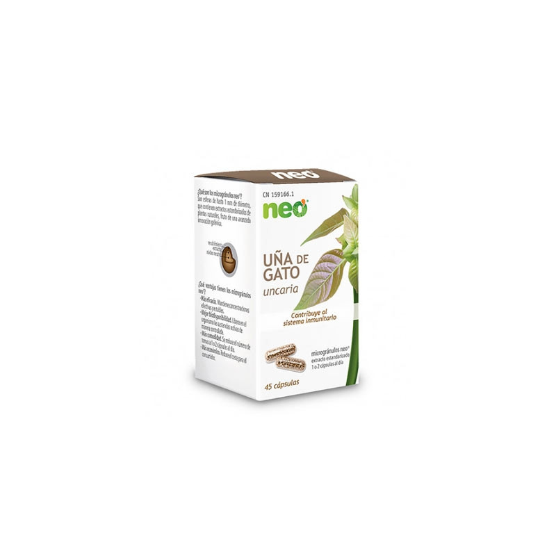 Neo Uña de Gato Uncaria 45 Capsulas