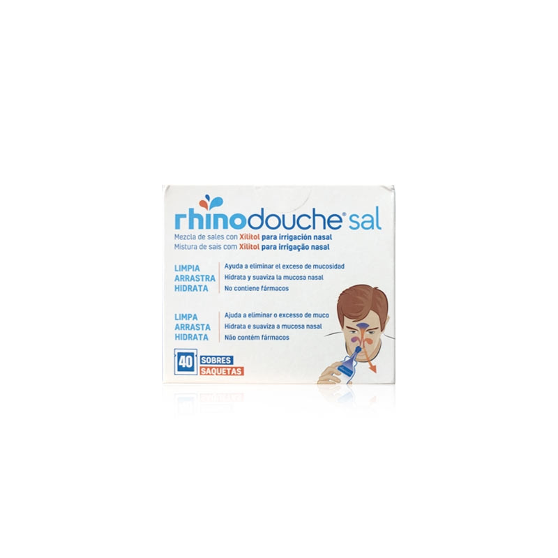 Rhinodouche Sales Irrigacion Nasal 5g 40 sobres