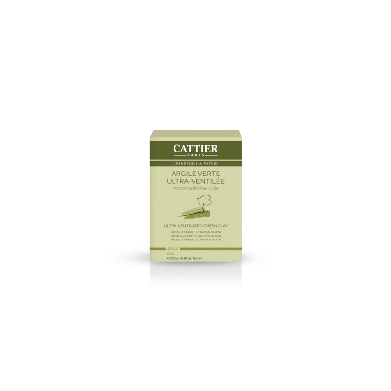 Cattier Arcilla Verde Ultraventilada Piel Mixta 250gr