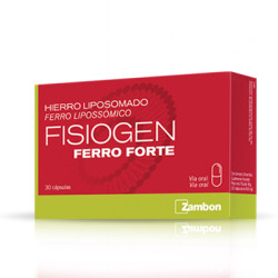 Fisiogen ferro forte 30 cápsulas