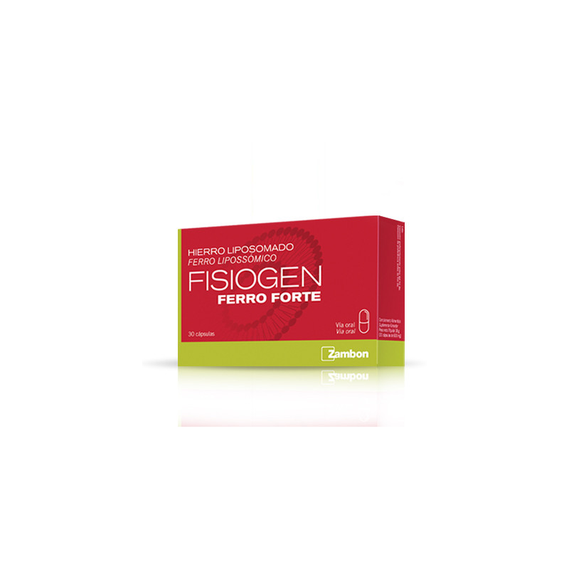 Fisiogen ferro forte 30 cápsulas