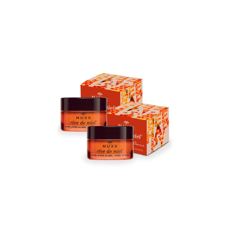 Nuxe Reve de miel baume levres balsamo de labios duo 2x15gr