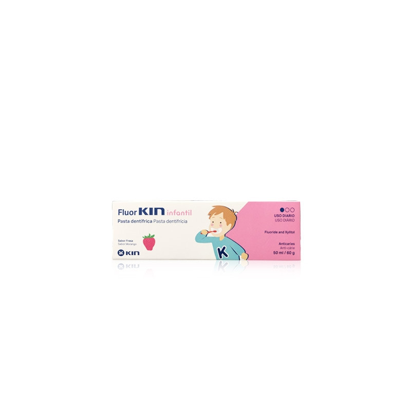 Fluorkin Infantil Pasta Dental Fresa 50ml