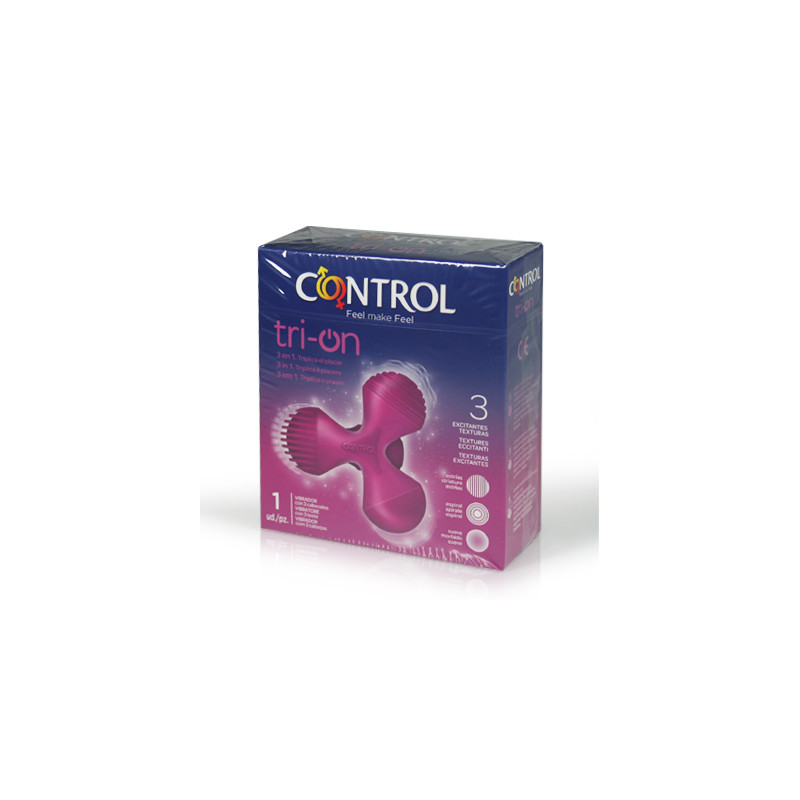 Control Tri-on vibrador con tres cabezales